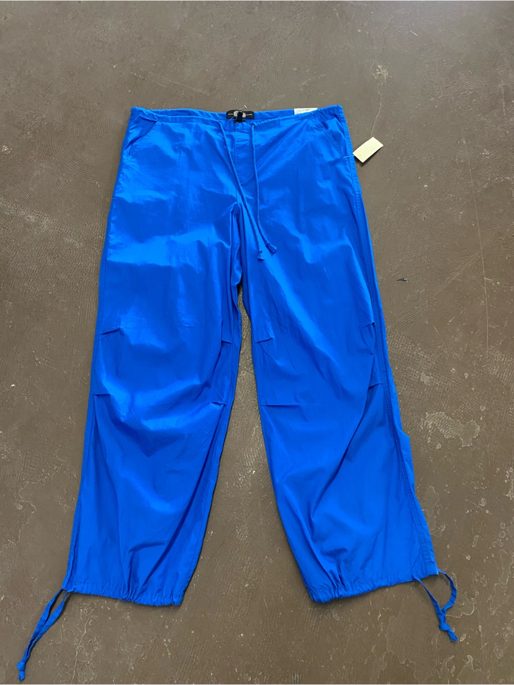 Rewash Electric Blue Drawstring Jogger Pants